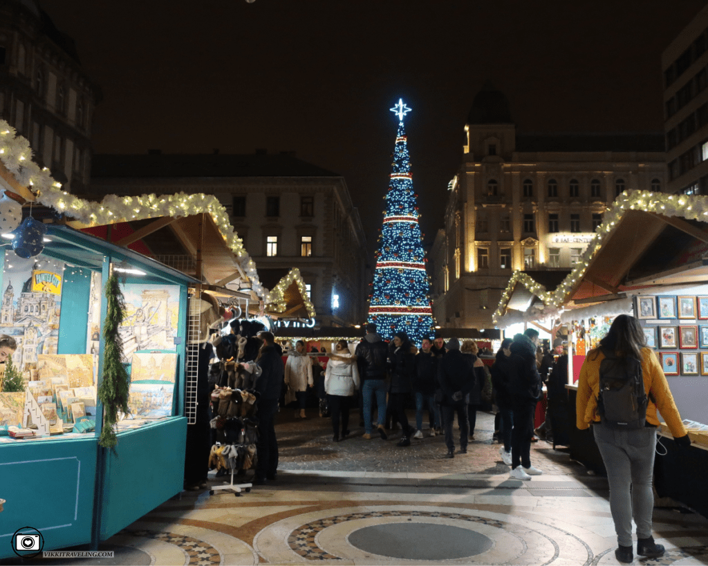 Рождественская ярмарка у базилики св.Иштвана в Будапеште | Vikkitraveling Blog