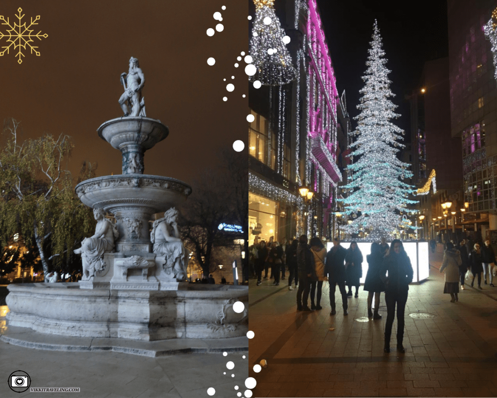 парк Эржебет и рождественская ярмарка Верешмарти в Будапеште | Vikkitraveling Blog